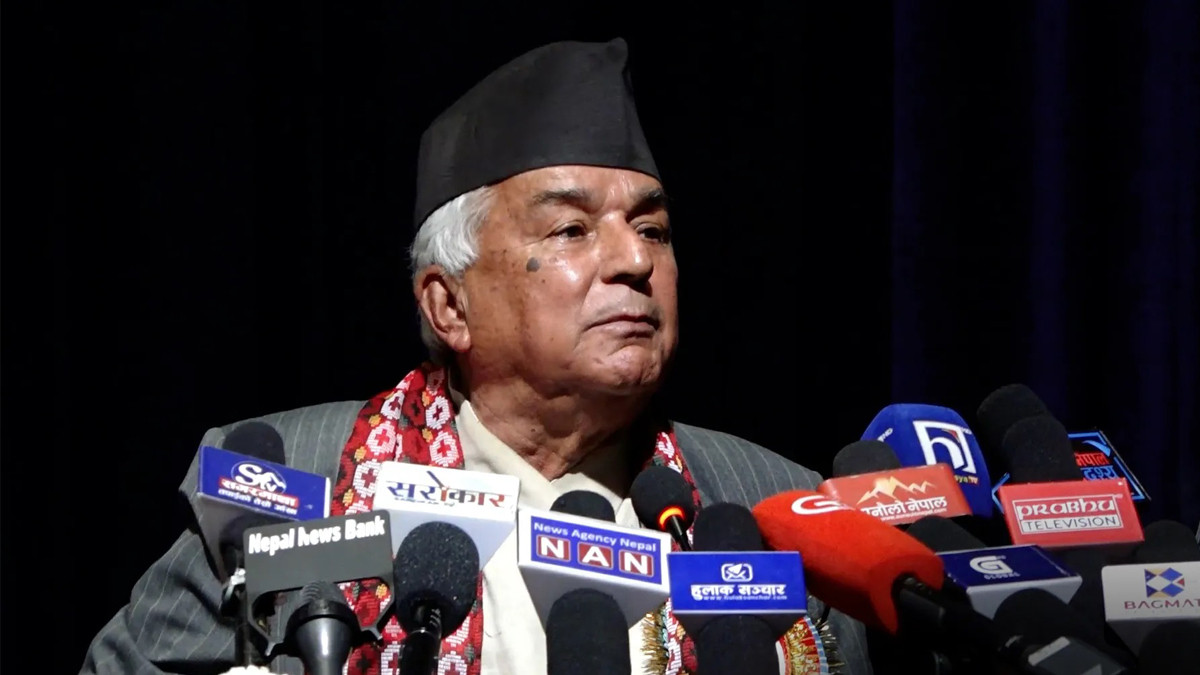 Wish to lead the country, says leader Paudel